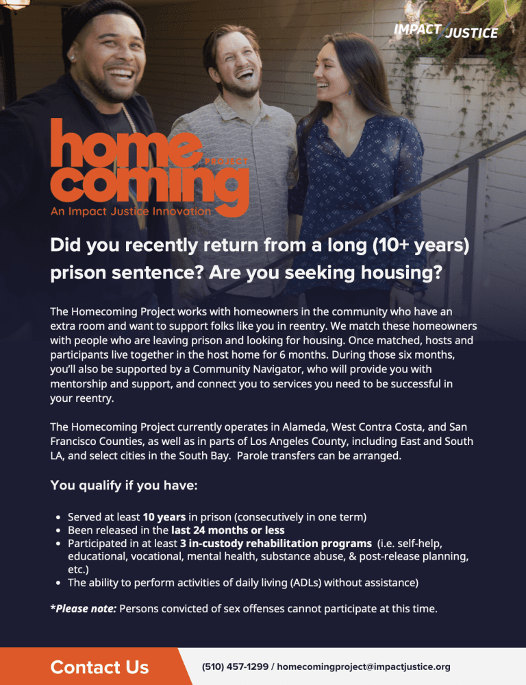 Impact Justice Housing